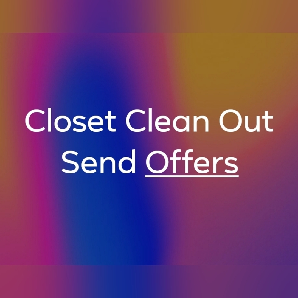 CLOSET CLEAN OUT